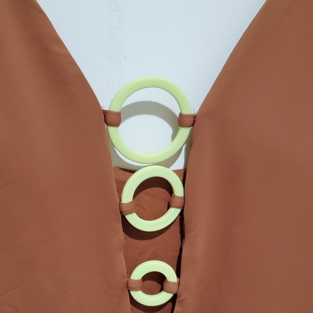 ZARA GEOMETRIC PIECE SWIMSUIT SIZE S - Picture 5 of 6